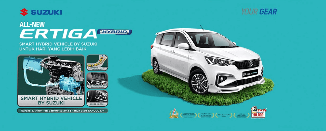 Spesifikasi Mobil Suzuki All New Ertiga Hybrid